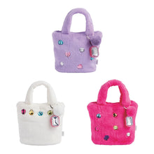 Load image into Gallery viewer, Mud Pie Glitzy Faux Fur Purse