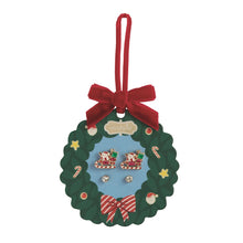 Load image into Gallery viewer, Mud Pie Rhinestone Christmas Earrings
