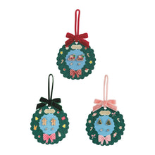Load image into Gallery viewer, Mud Pie Rhinestone Christmas Earrings
