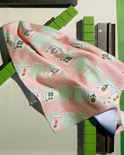 Load image into Gallery viewer, Geometry Tile Parade Tea Towel
