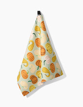 Load image into Gallery viewer, Geometry Pumpkins And Gourds Tea Towel