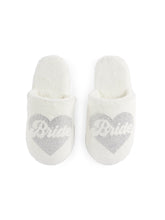Load image into Gallery viewer, Bride Heart Slipper, Ivory