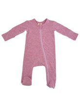 Load image into Gallery viewer, Pink Speckle / 2-Way Zip Footie