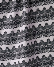 Load image into Gallery viewer, Geometry Midnight Lace Tea Towel