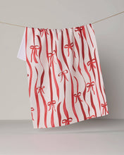 Load image into Gallery viewer, Geometry Falling Ribbon Tea Towel - Holiday 2026