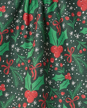Load image into Gallery viewer, Geometry Sugarplum Florals Tea Towel - Holiday 2026