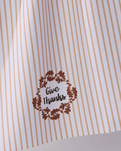 Load image into Gallery viewer, Geometry Give Thanks Tea Towel
