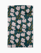 Load image into Gallery viewer, Geometry Tulips Tea Towel