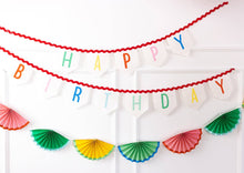 Load image into Gallery viewer, Bunting Birthday Banner