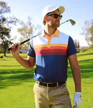 Load image into Gallery viewer, Slice of Sunset Polo Shirt - Mens & Kids