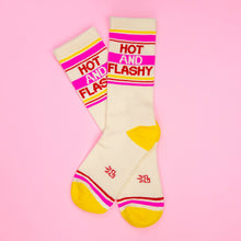 Load image into Gallery viewer, Hot and Flashy Gym Crew Socks
