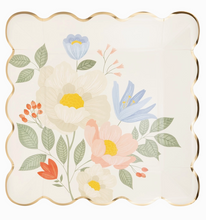 Load image into Gallery viewer, Floral Napkins & Plates