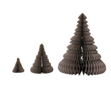 Load image into Gallery viewer, Paper Folding Honeycomb Trees w/ Gold Glitter