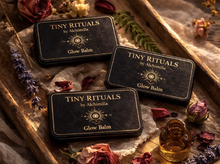 Load image into Gallery viewer, Tiny Rituals Face Glow Balm Botanical Beauty Tins
