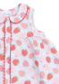Load image into Gallery viewer, Strawberry Organic Cotton Muslin Toddler Girl Dress and Bloomer Set by Angel Dear