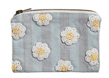 Load image into Gallery viewer, Embroidered Floral Zipper Pouches