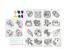 Load image into Gallery viewer, Shrink-Its! DIY Shirk Art Kit: Fun Friends