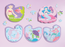 Load image into Gallery viewer, Mermaid Magnetic Puzzles