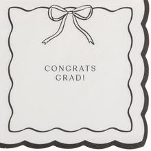 Load image into Gallery viewer, Bow Congrats Cocktail Napkin