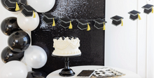 Load image into Gallery viewer, Puffy Grad Hat Felt Banner