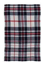 Load image into Gallery viewer, Plaid Pattern Microfiber Tea Towel