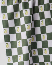 Load image into Gallery viewer, Geometry Pear Checker Tea Towel