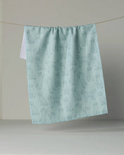 Load image into Gallery viewer, Geometry Doodle Pups Tea Towel