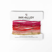 Load image into Gallery viewer, Chelsea 18 Strand Luxe Beaded Bracelet Set Pink