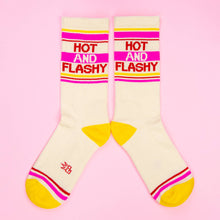 Load image into Gallery viewer, Hot and Flashy Gym Crew Socks
