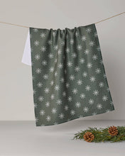 Load image into Gallery viewer, Geometry Snowy Tea Towel - Holiday 2026