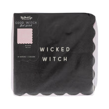 Load image into Gallery viewer, Good Witch Bad Witch Cocktail Napkin Set