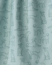 Load image into Gallery viewer, Geometry Bulldog Pups Tea Towel