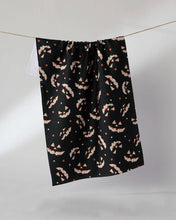 Load image into Gallery viewer, Geometry Haunted Grin Tea Towel