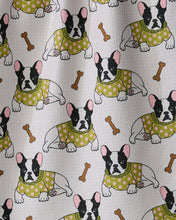 Load image into Gallery viewer, Geometry Frenchie Fun Tea Towel