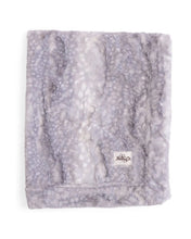 Load image into Gallery viewer, Keiki Co baby blanket - Silver Blue Fawn