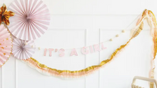 Load image into Gallery viewer, Crepe Paper Banner