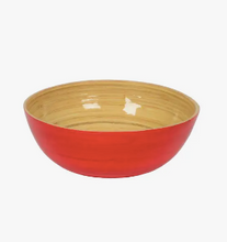 Load image into Gallery viewer, Medium Shallow Bamboo Bowl