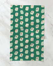 Load image into Gallery viewer, Geometry Tile Flow Tea Towel
