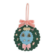 Load image into Gallery viewer, Mud Pie Rhinestone Christmas Earrings
