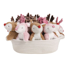 Load image into Gallery viewer, Mud Pie Mini Reindeer Basket

