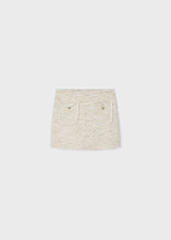 Load image into Gallery viewer, Cream Tweed Skirt
