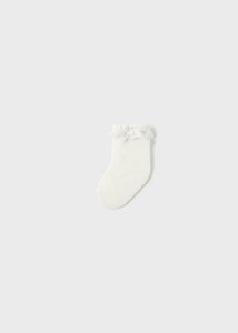 Knit Ruffle Baby Socks