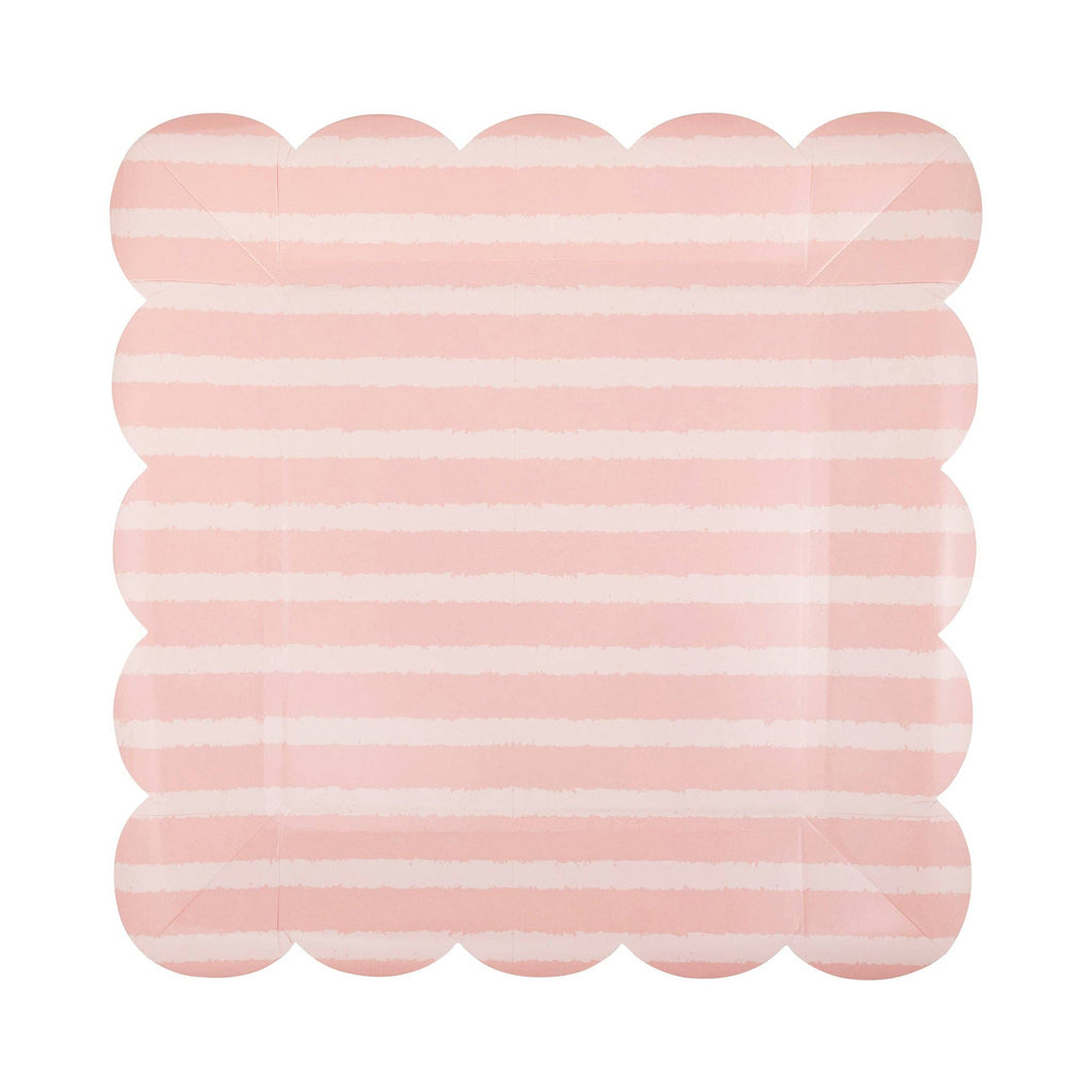 Tonal Striped Plate