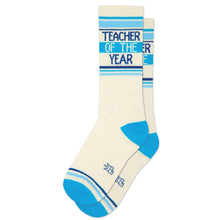Load image into Gallery viewer, Teacher Of The Year Gym Crew Socks
