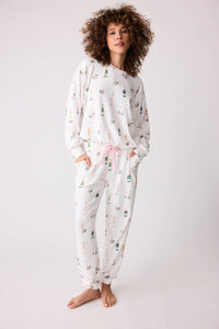 PJ Salvage Champagne PJ Jogger Set