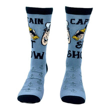Load image into Gallery viewer, Men's Captain Of The Shit Show Socks
