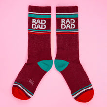 Load image into Gallery viewer, Rad Dad Gym Crew Socks

