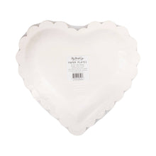 Load image into Gallery viewer, Roses Scalloped Heart Plate
