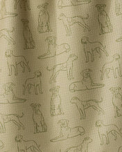 Load image into Gallery viewer, Geometry Bulldog Pups Tea Towel
