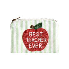 Load image into Gallery viewer, Beaded Teacher Pouch
